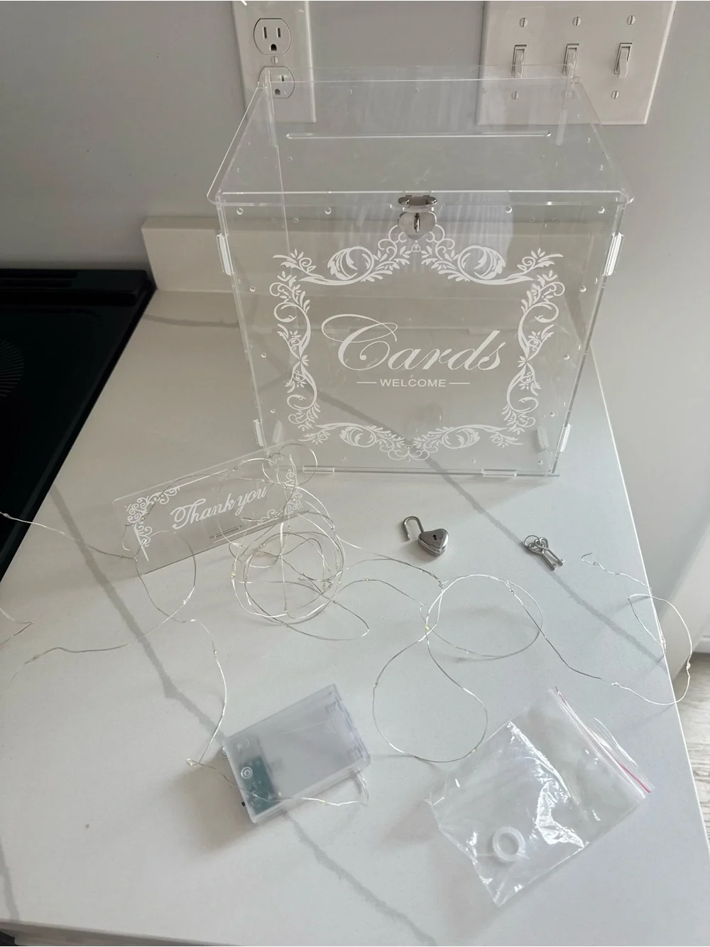 Acrylic Card Box